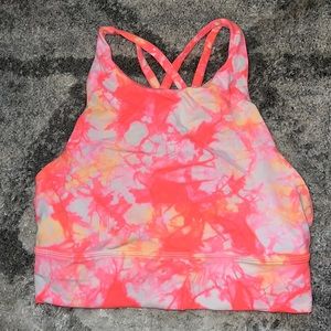 Lululemon High-Neck Longline Energy Bra size 6